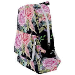 Illustration Bird Flower Floral Background Travelers  Backpack by danenraven