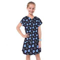 Illustration Pattern Design Home Kids  Drop Waist Dress by danenraven