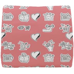 Stickers Hobbies Hearts Reading Seat Cushion by danenraven