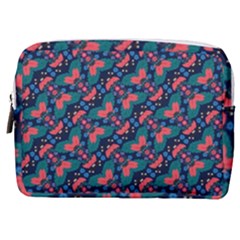 Illustration Tile Pattern Patchwork Make Up Pouch (medium)