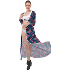 Illustration Tile Pattern Patchwork Maxi Chiffon Beach Wrap by danenraven