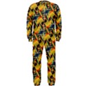 Illustration Geometric Pattern Colorful Pattern OnePiece Jumpsuit (Men) View1