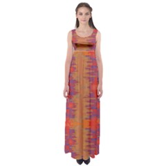 Pattern Watercolor Texture Empire Waist Maxi Dress by danenraven