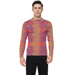 Pattern Watercolor Texture Men s Long Sleeve Rash Guard by danenraven