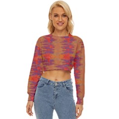 Pattern Watercolor Texture Lightweight Long Sleeve Sweatshirt by danenraven