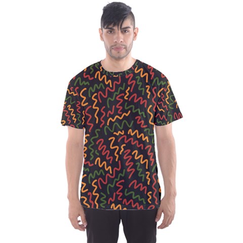 African Abstract  Men s Sport Mesh Tee by ConteMonfrey