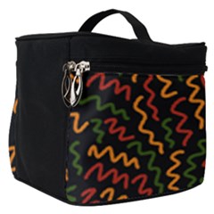 African Abstract  Make Up Travel Bag (small) by ConteMonfrey