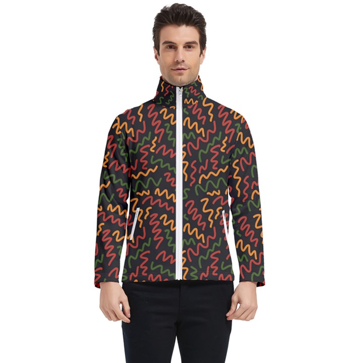 African Abstract  Men s Bomber Jacket