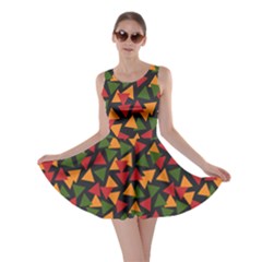 African Triangles  Skater Dress by ConteMonfrey