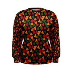 African Triangles  Women s Sweatshirt by ConteMonfrey