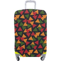 African Triangles  Luggage Cover (large) by ConteMonfrey