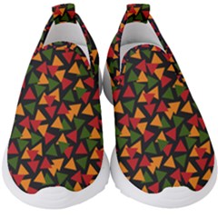 African Triangles  Kids  Slip On Sneakers by ConteMonfrey