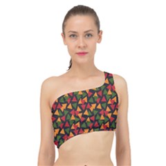 African Triangles  Spliced Up Bikini Top  by ConteMonfrey