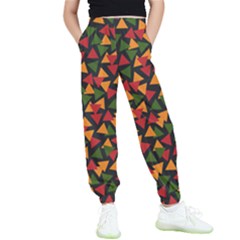 African Triangles  Kids  Elastic Waist Pants by ConteMonfrey