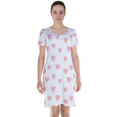 Small Cute Hearts Short Sleeve Nightdress by ConteMonfrey