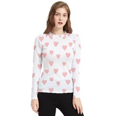 Small Cute Hearts Women s Long Sleeve Rash Guard by ConteMonfrey