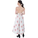 Small Cute Hearts Tie Back Maxi Dress View2