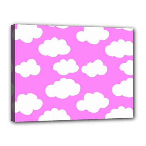 Purple Clouds  Canvas 16  X 12  (stretched) by ConteMonfrey