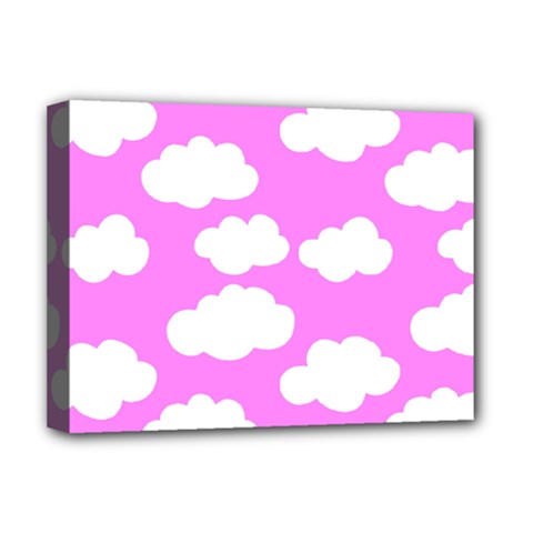 Purple Clouds  Deluxe Canvas 16  X 12  (stretched)  by ConteMonfrey