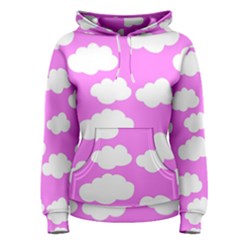 Purple Clouds  Women s Pullover Hoodie by ConteMonfrey