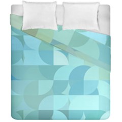 Geometric Ocean  Duvet Cover Double Side (california King Size) by ConteMonfrey