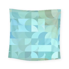 Geometric Ocean  Square Tapestry (small) by ConteMonfrey