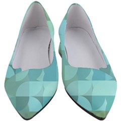 Geometric Ocean  Women s Block Heels  by ConteMonfrey