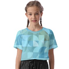 Geometric Ocean  Kids  Basic Tee by ConteMonfrey