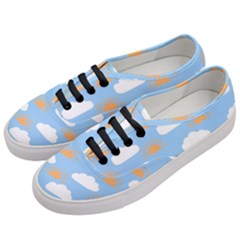 Sun And Clouds   Women s Classic Low Top Sneakers by ConteMonfrey