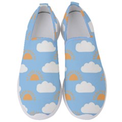 Sun And Clouds   Men s Slip On Sneakers by ConteMonfrey