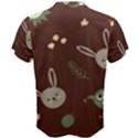 Rabbits, Owls And Cute Little Porcupines  Men s Cotton Tee View2