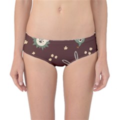 Rabbits, Owls And Cute Little Porcupines  Classic Bikini Bottoms by ConteMonfrey