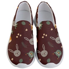 Rabbits, Owls And Cute Little Porcupines  Men s Lightweight Slip Ons by ConteMonfrey