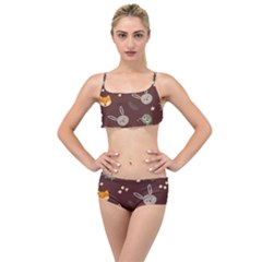 Rabbits, Owls And Cute Little Porcupines  Layered Top Bikini Set by ConteMonfrey