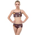 Rabbits, Owls And Cute Little Porcupines  Layered Top Bikini Set View1