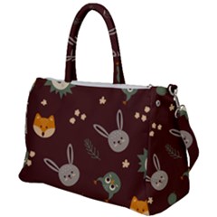 Rabbits, Owls And Cute Little Porcupines  Duffel Travel Bag by ConteMonfrey