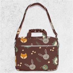 Rabbits, Owls And Cute Little Porcupines  Macbook Pro 13  Shoulder Laptop Bag  by ConteMonfrey