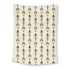 Black And Grey Arrows Medium Tapestry by ConteMonfrey