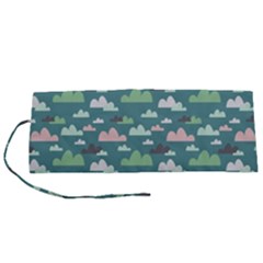 Llama Clouds  Roll Up Canvas Pencil Holder (s) by ConteMonfrey