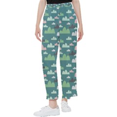 Llama Clouds  Women s Pants  by ConteMonfrey