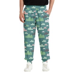 Llama Clouds  Men s Elastic Waist Pants by ConteMonfrey