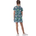 Llama Clouds  Kids  Asymmetric Collar Dress View2