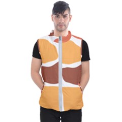 Geometric Pastel Bricks Men s Puffer Vest