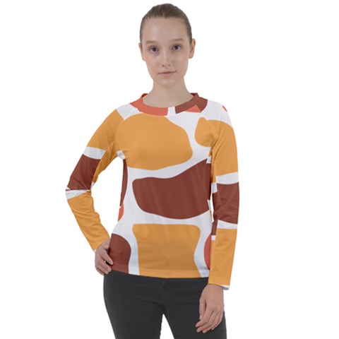 Geometric Pastel Bricks Women s Long Sleeve Raglan Tee by ConteMonfrey