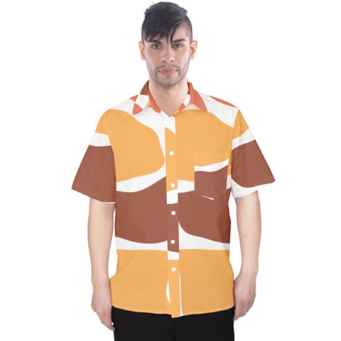 Geometric Pastel Bricks Men s Hawaii Shirt by ConteMonfrey