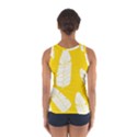 Yellow Banana Leaves Sport Tank Top  View2