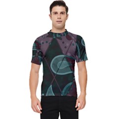 Background Pattern Texture Design Men s Short Sleeve Rash Guard by danenraven