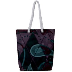 Background Pattern Texture Design Full Print Rope Handle Tote (small) by danenraven