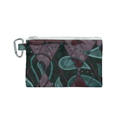 Background Pattern Texture Design Canvas Cosmetic Bag (small)