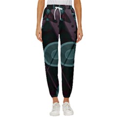 Background Pattern Texture Design Cropped Drawstring Pants by danenraven